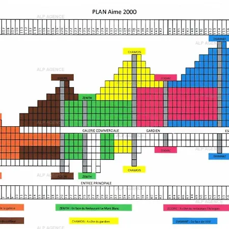 Aime 2000 - 3/4 Pers - Aime 2000 - Plagne Aime 2000 - C03a2 Mae-0944 *