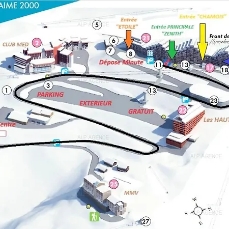 Résidence Aime 2000 - 3/4 Pers - Aime 2000 - Plagne Aime 2000 Mae-0944