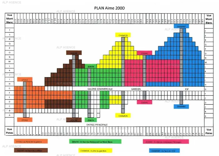 Aime 2000 - 3/4 Pers - Aime 2000 - Plagne Aime 2000 - C03a2 Mae-0944 *